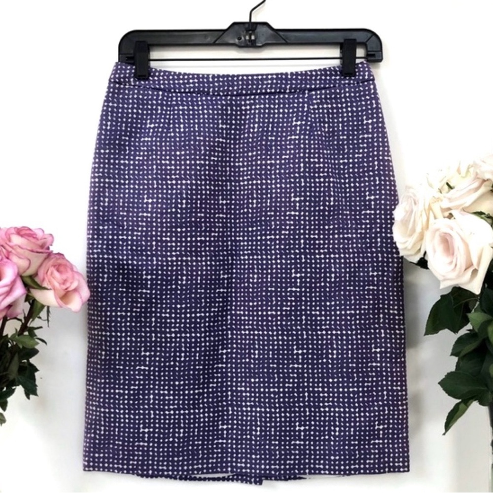 ❤️ TORY BURCH ❤️ Silk and Wool Pencil Skirt - Picture 4 of 10